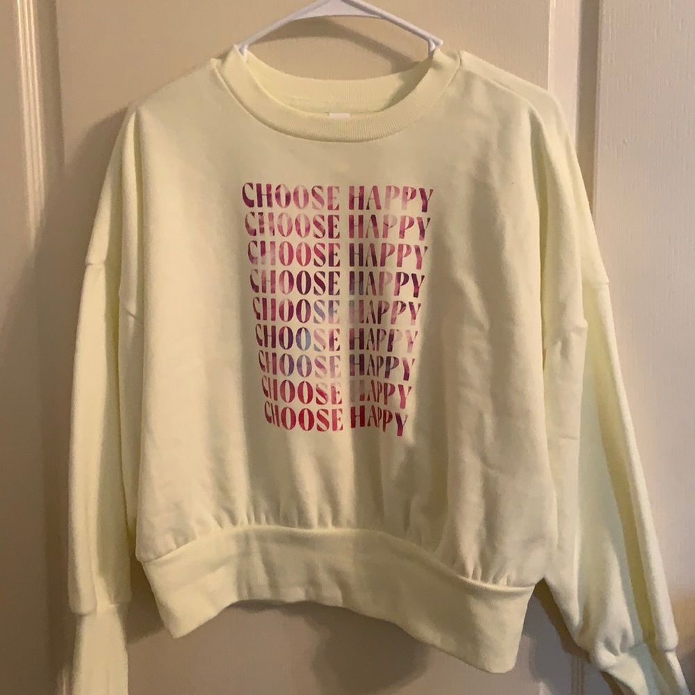 Women’s Choose Happy Sweatshirt